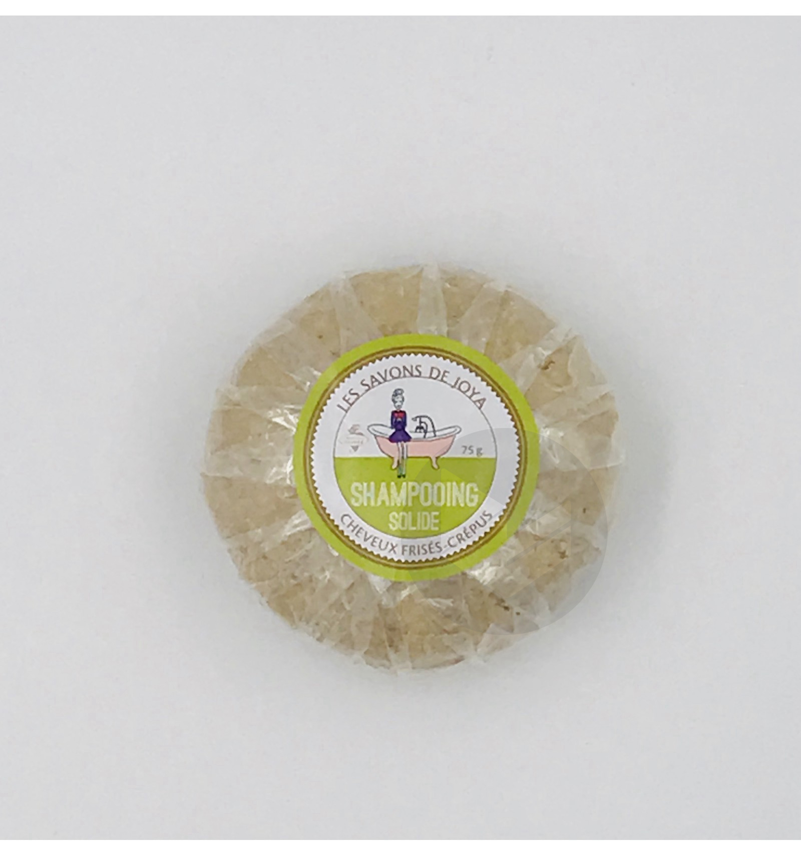 Shampooing Solide Cheveux Frisés avec Huile essentielle 75g