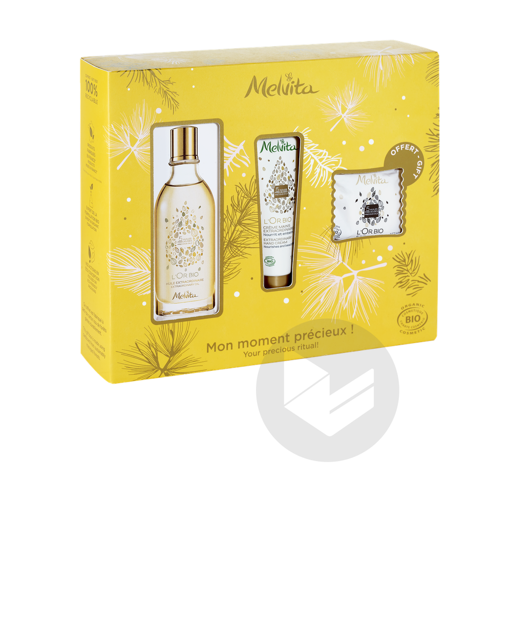 MELVITA Mon Coffret Corps Or Bio
