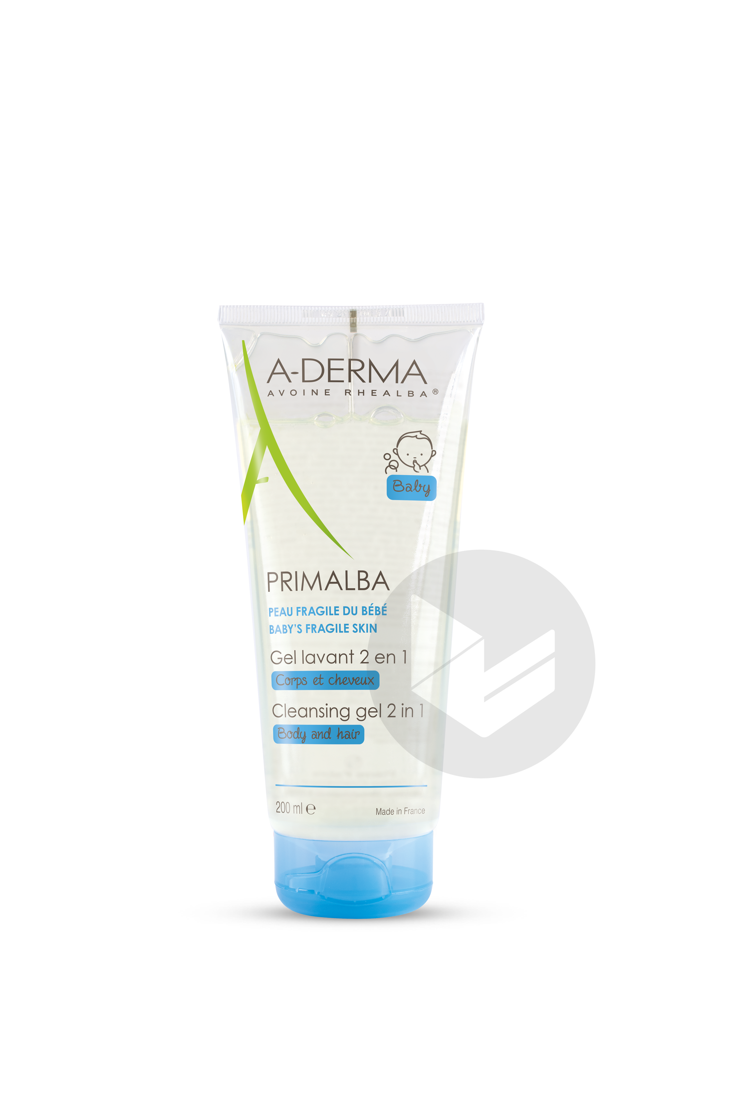 A-DERMA PRIMALBA Gel lavant 2 en 1 - 200ml
