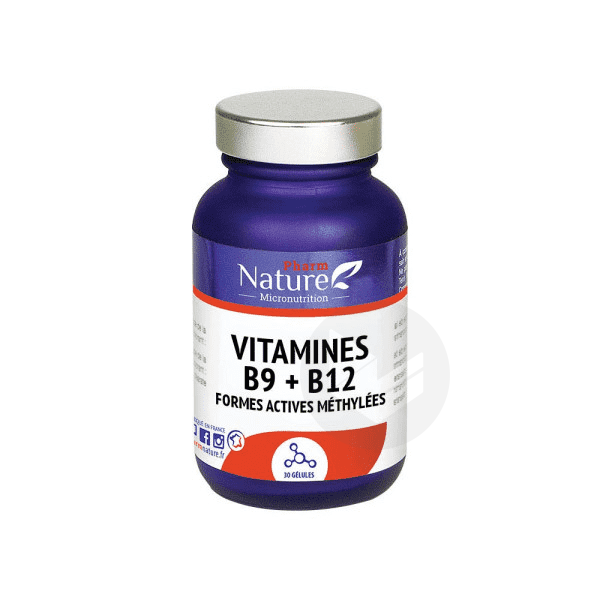 KERSIENS Vitamines B9 + B12 30 gélules