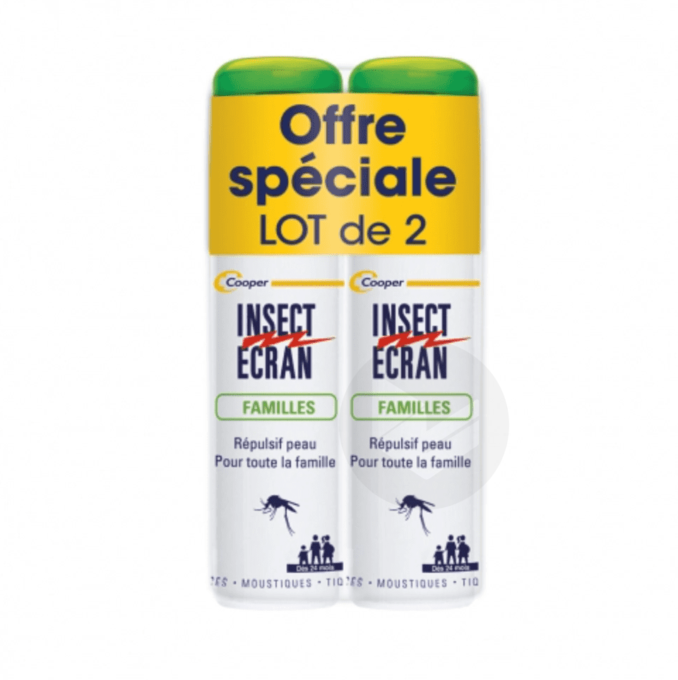 Insect-Ecran Famille 2x100ml