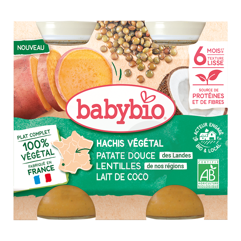 Hachis végétal 2x200g