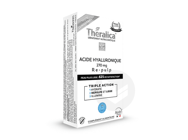 Acide hyaluronique 270mg Re-Pulp 30 gélules