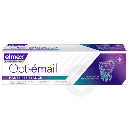 Elmex opti-émail dentifrice 2x75ml