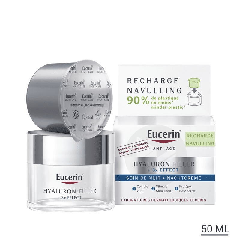 HYALURON FILLER +3x EFFECT Recharge Soin De Nuit 50ml