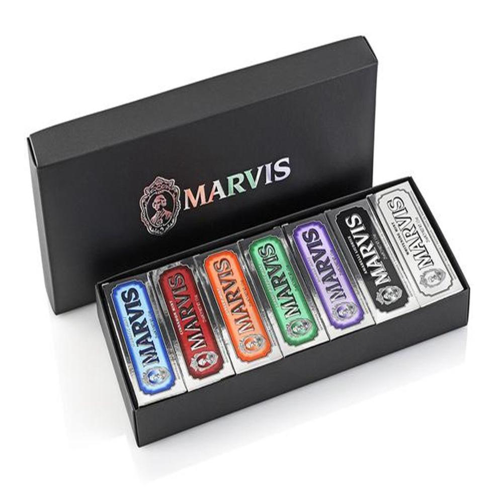 Boîte Luxe dentifrices voyage 7x25ml