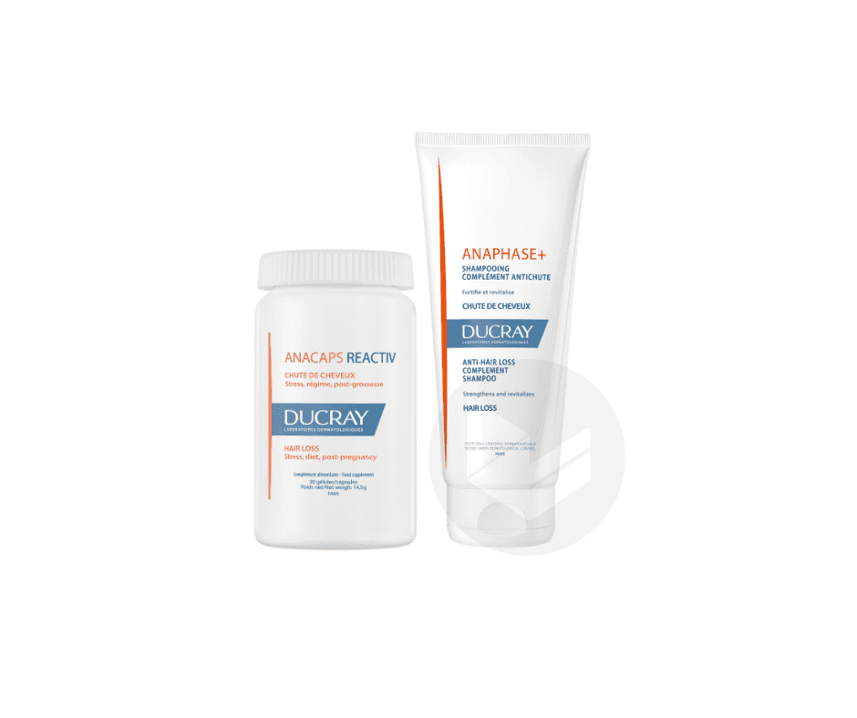 Anacaps Reactiv 90 gélules + Shampoing Anaphase 200ml offert