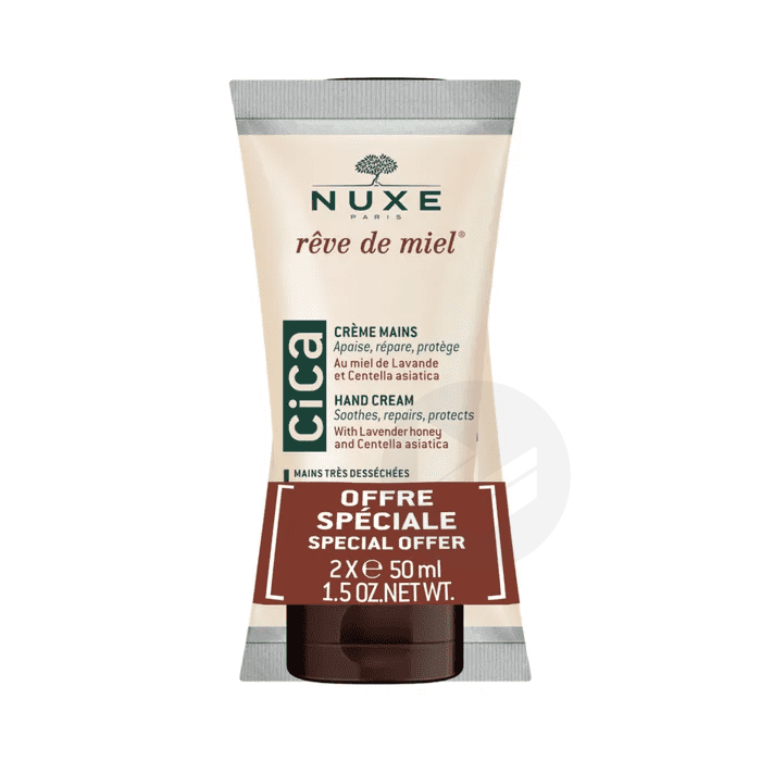 Rêve de Miel Cica Crème Mains Riche 2x50ml