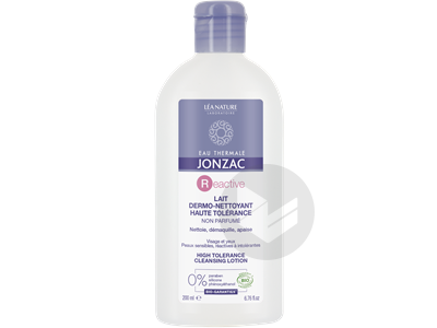 JONZAC Lait dermo-nettoyant haute tolérance 200 ml