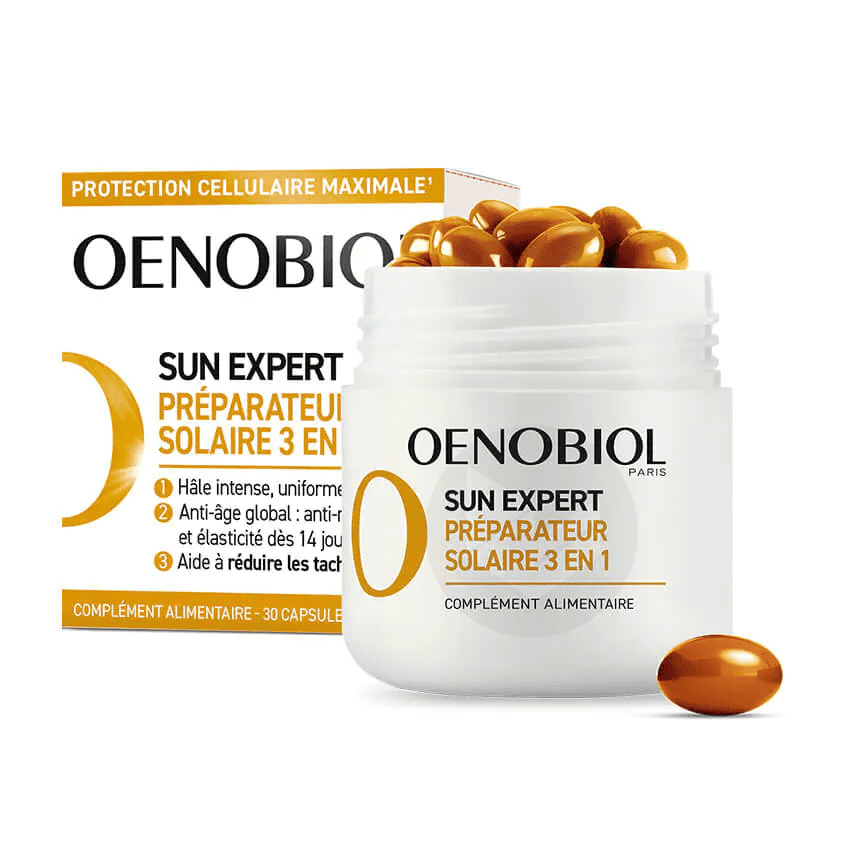 Sun Expert Préparateur Solaire 3 en 1 Anti-Âge Global 30 Capsules