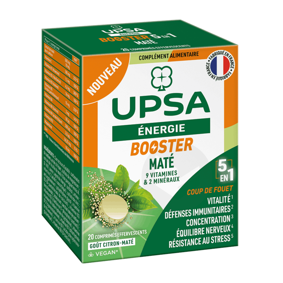 UPSA Energie Booster 20 comprimés effervescents