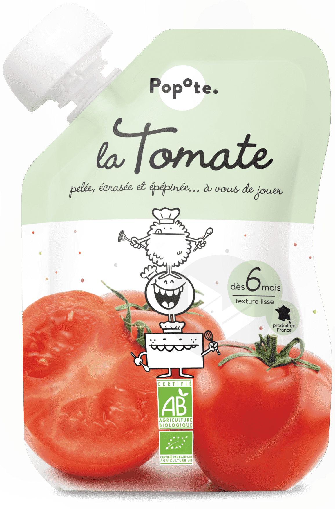 La Tomate dès 6 mois Bio 120g