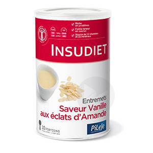 Entremets Saveur Vanille éclats d'Amande 300g