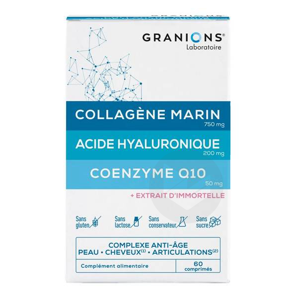 Marin Acide Hyaluronique Coenzyme Q10 60 Comprimés