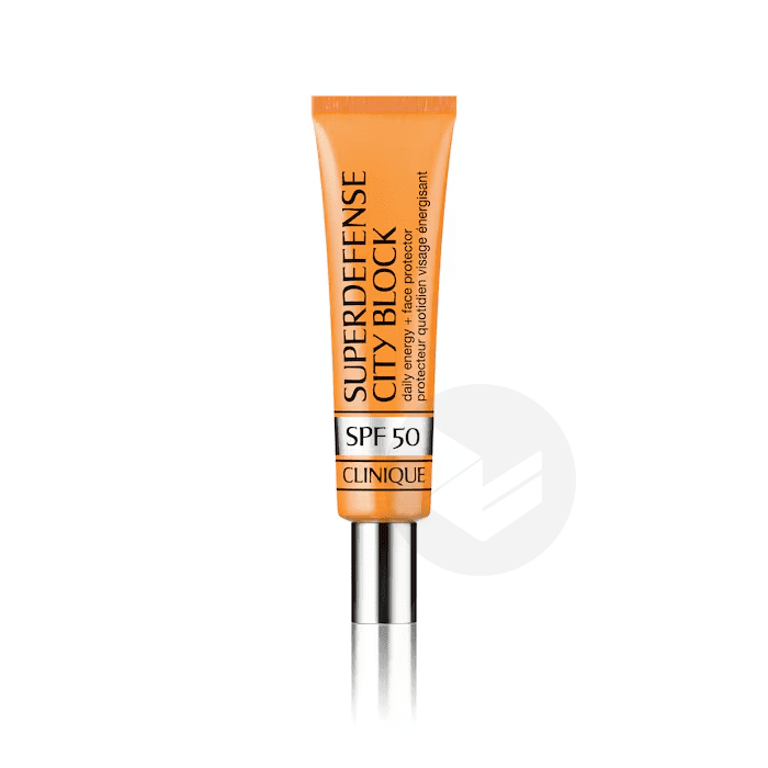 Superdefense City Block SPF50 Protecteur quotidien visage énergisant 40ml