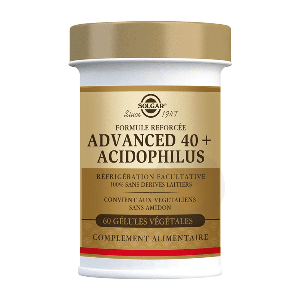 Advanced 40 + Acidophilus 60 gélules