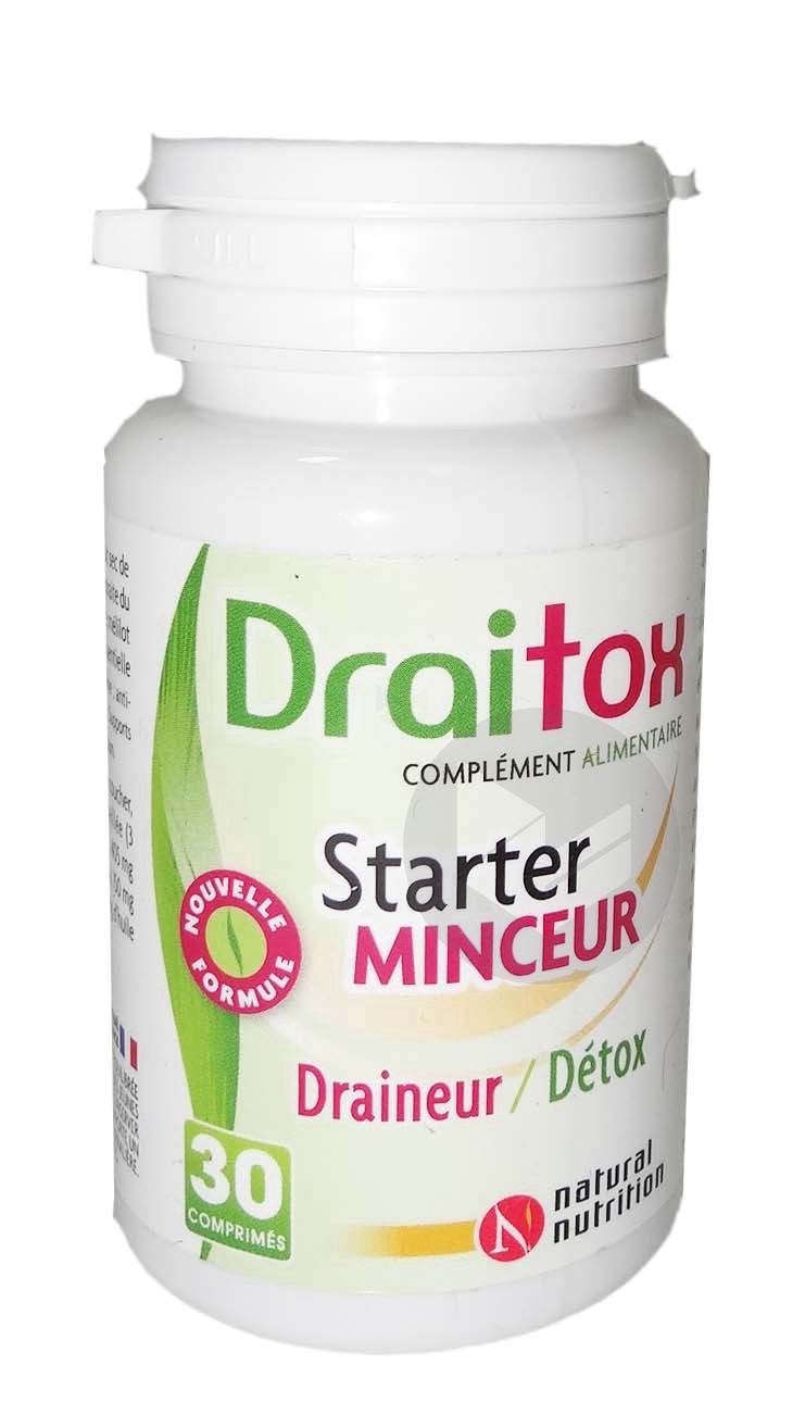 Draitox starter minceur 30 comprimés