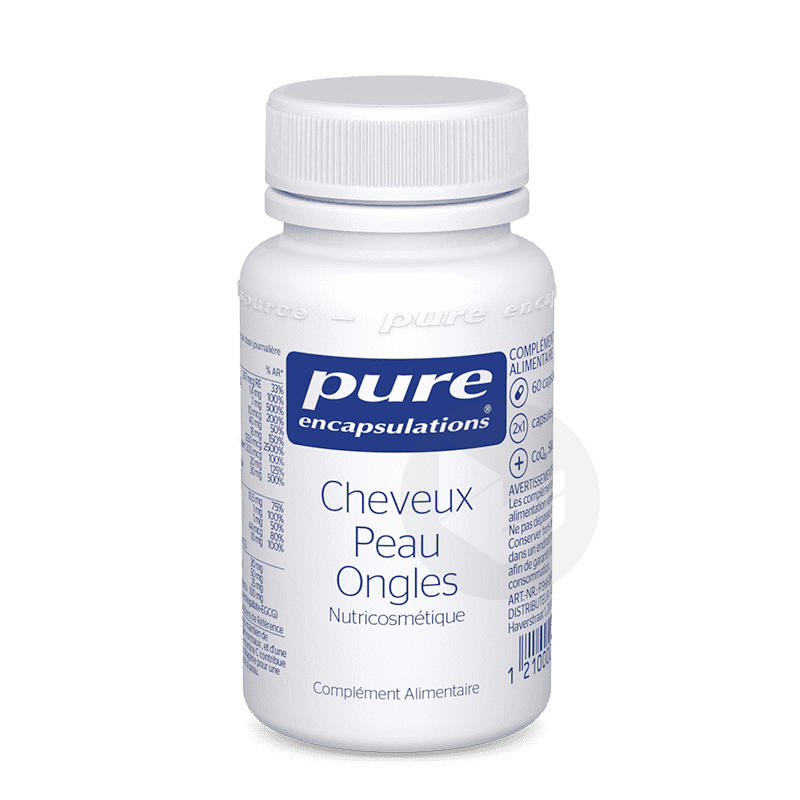Cheveux Peau Ongles 60 Capsules