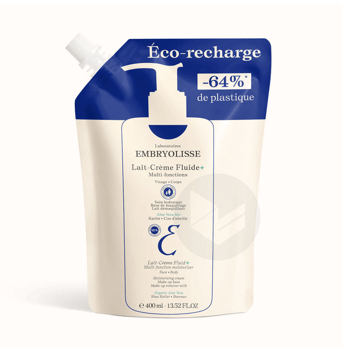Eco-recharge Lait-Crème Fluide+ 400ml