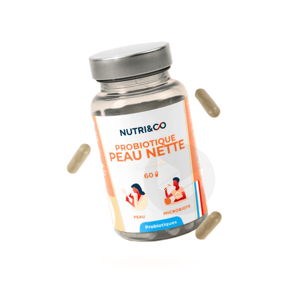 Probiotique Peau Nette 60 Gélules