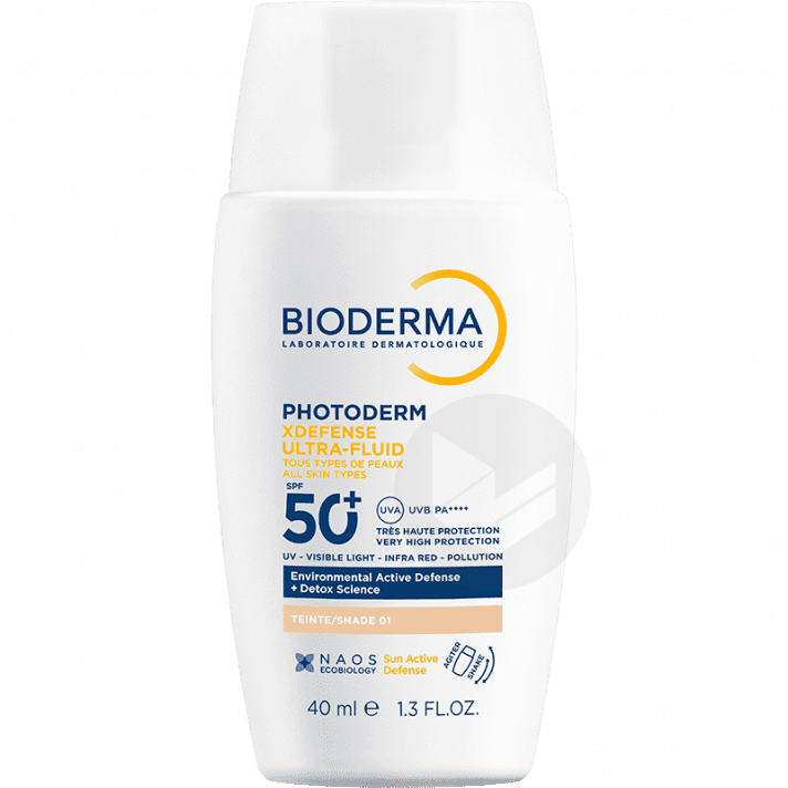 Photoderm Xdefense Ultra-Fluid SPF50+ Teinte 01 40ml