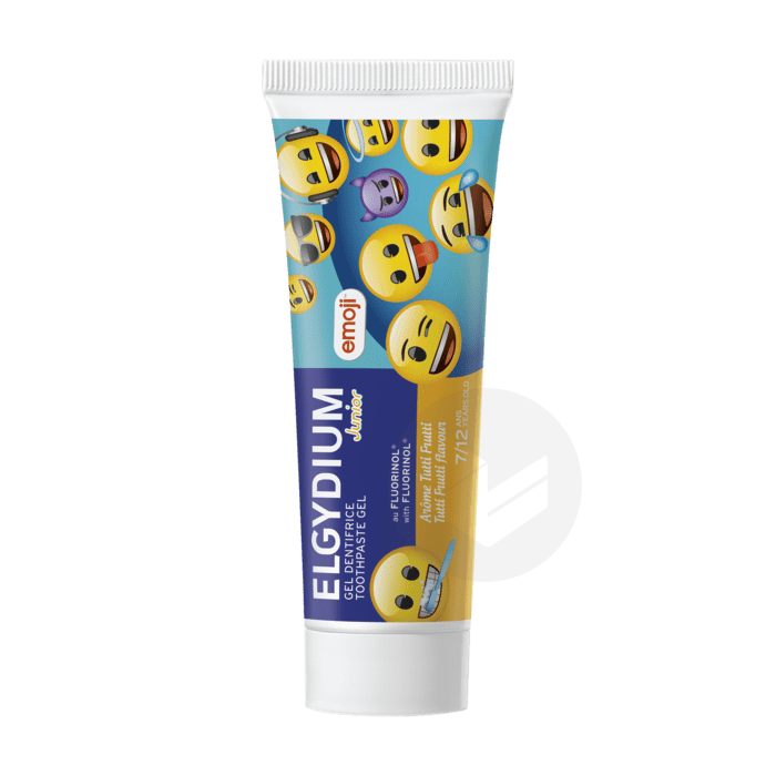Dentifrice Junior EMOJI Arôme Tutti Frutti 7/12 ans 50ml