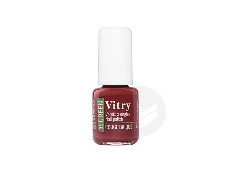 Vernis à Ongles Be Green Rouge brique 6ml