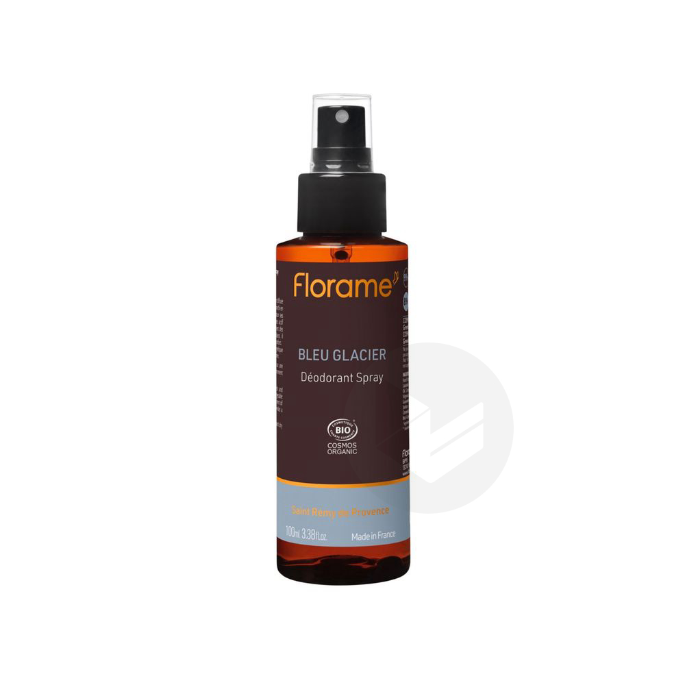 Deodorant spray bleu glacier