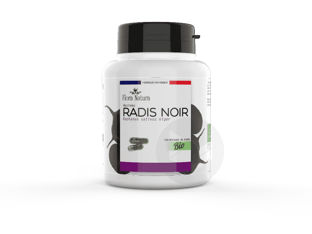 Radis Noir BIO 120 gélules