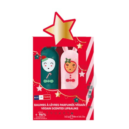 Coffret duo baumes à lèvres Stars