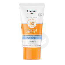 EUCERIN SUN SENSITIVE PROTECT SPF50+ Gel crème corps toucher sec Fl/200ml