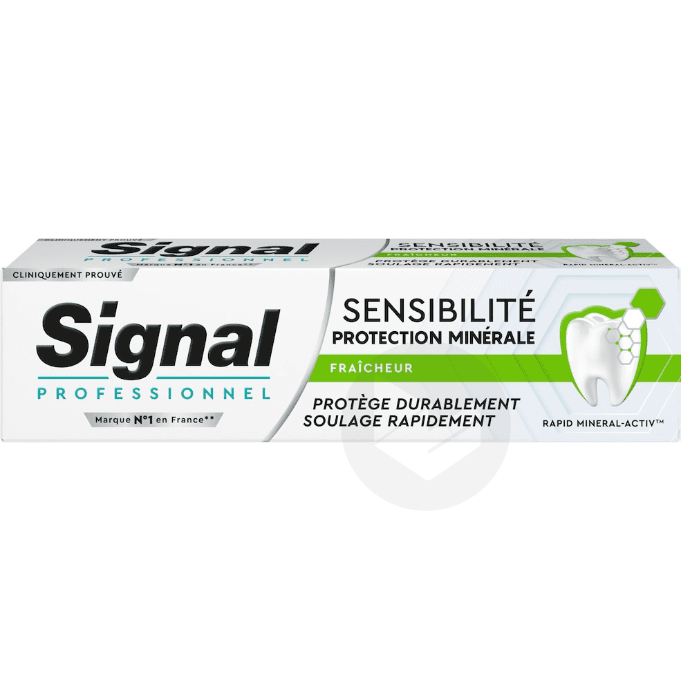 Dentifrice Sensibilité Protection Minérale Fraîcheur 75ml