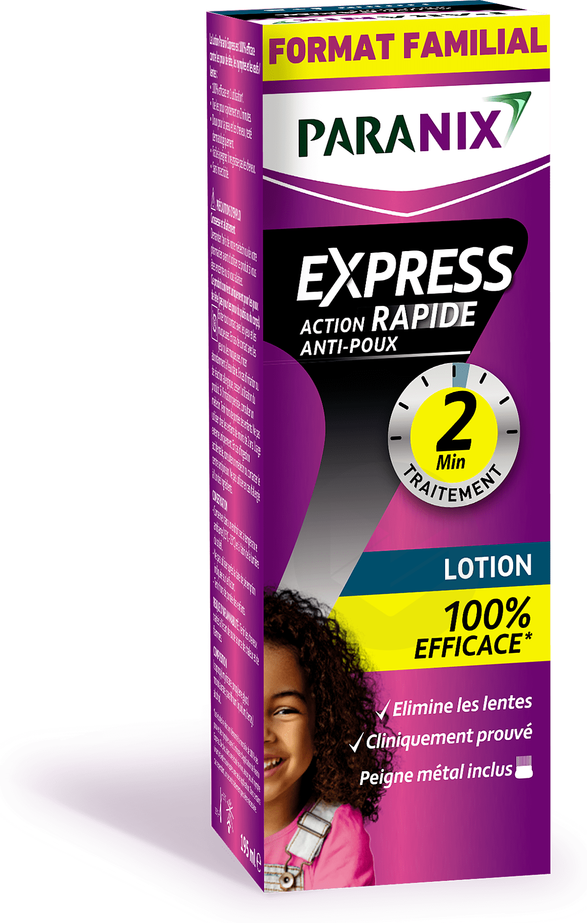 Lotion Express 2 Min Anti-Poux Lotion 195ml
