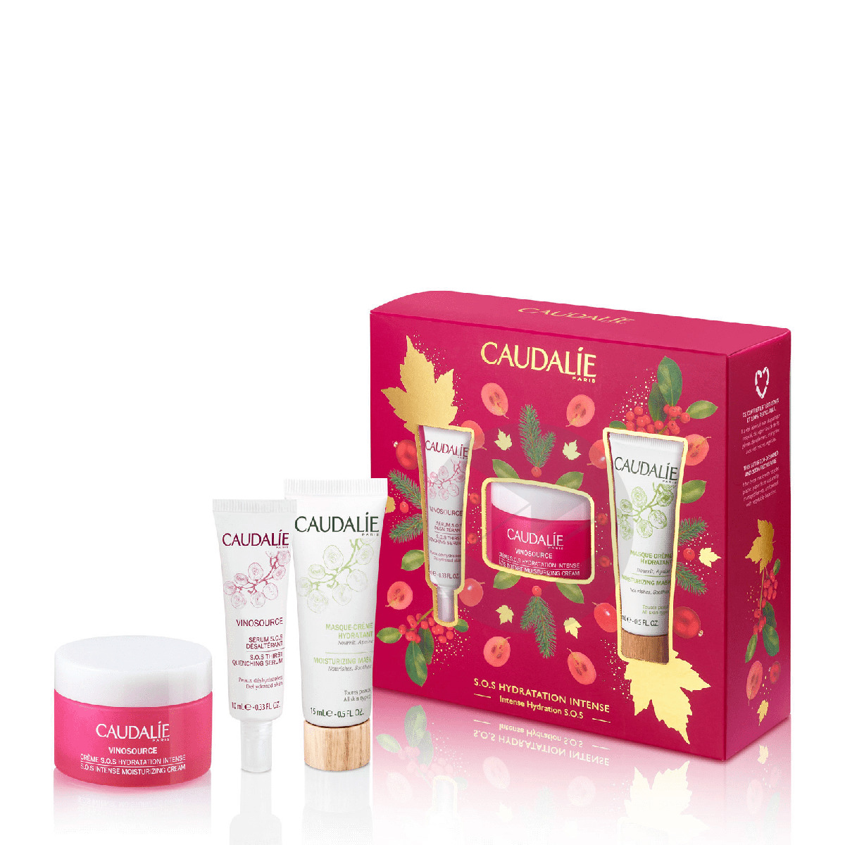 CAUDALIE Coffret Vinosource Crème S.O.S hydratation intense