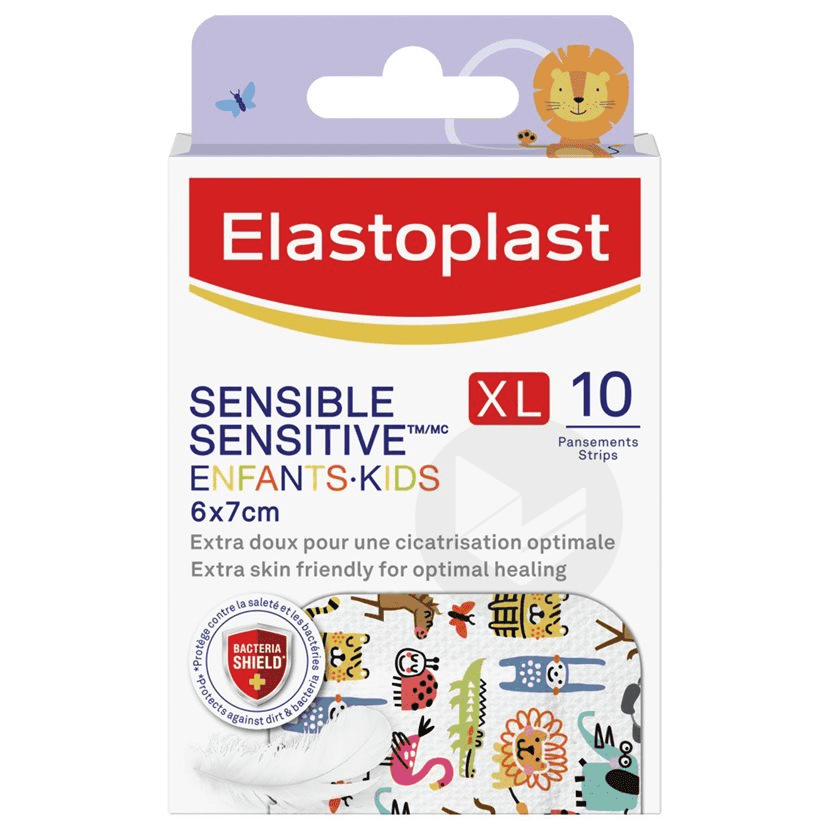 Sensitive Enfants Taille XL 10 Pansements