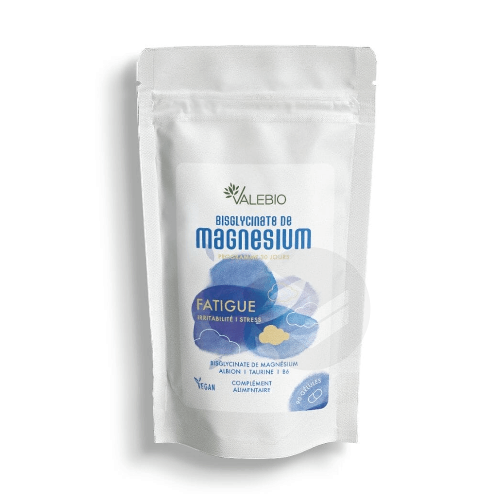Bisglycinate de Magnésium 90 gélules