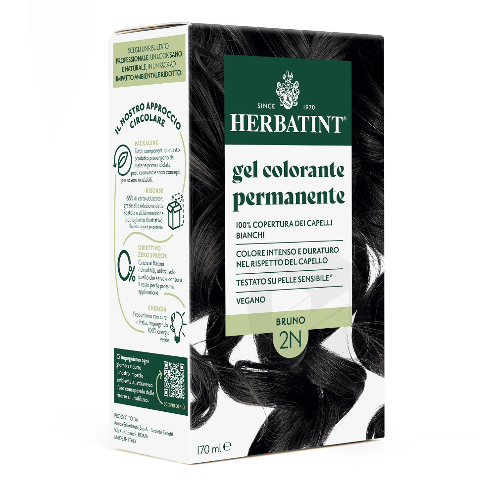 Soin colorant permanent 2N Brun 170ml