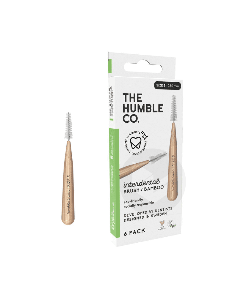 Brosse interdentaire en bambou TAILLE 5 - 0,8 mm