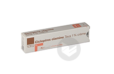 CICLOPIROX OLAMINE TEVA 1 % Crème (Tube de 30g)