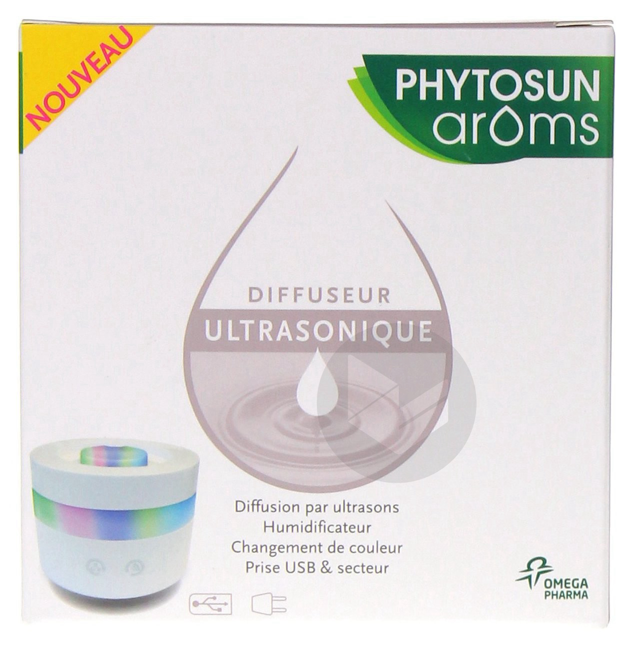 PHYTOSUN AROMS Diffuseur ultrasonique cylindrique