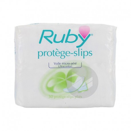 Ruby Protège Slip - 30 Pochettes Individuelles