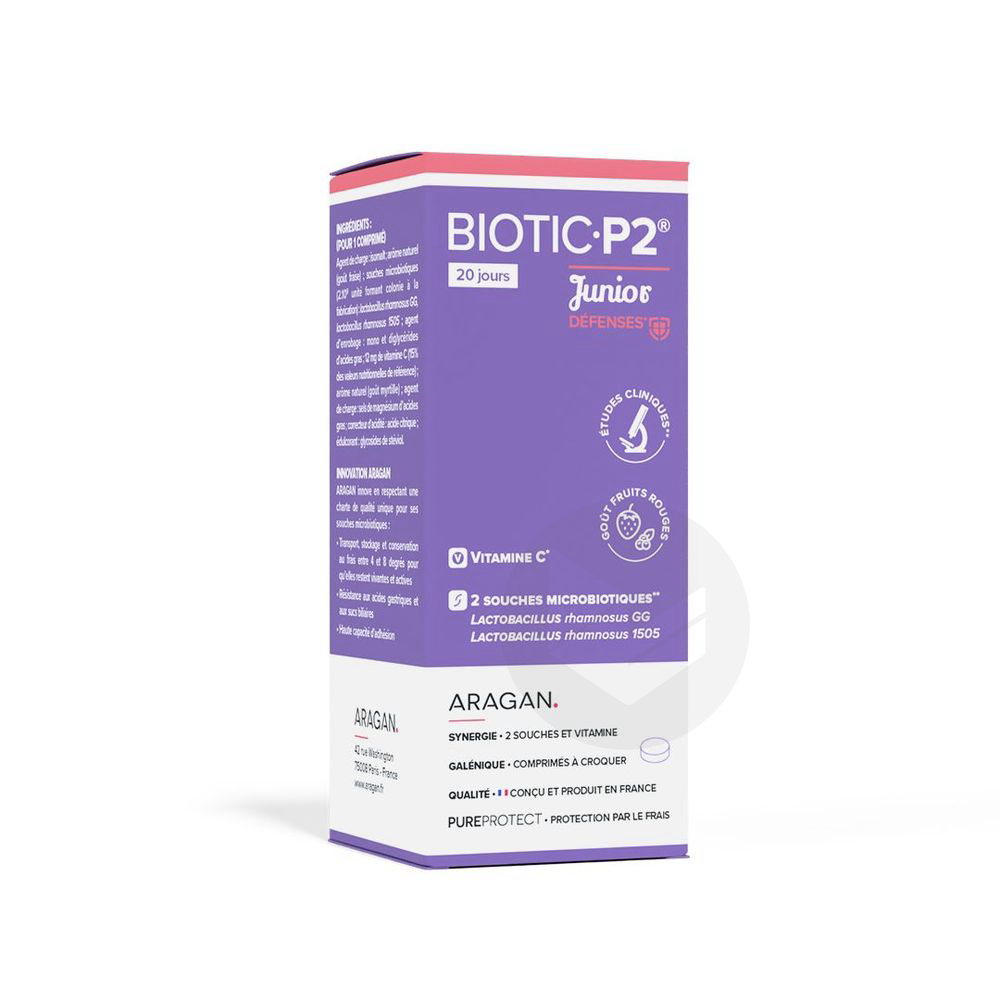 BIOTIC•P2® JUNIOR DÉFENSES