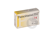 PARACETAMOL EG 1 g Comprimé (Plaquette de 8)
