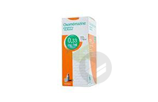 OXOMEMAZINE TEVA 0,33 mg/ml Sirop (Flacon de 150ml)