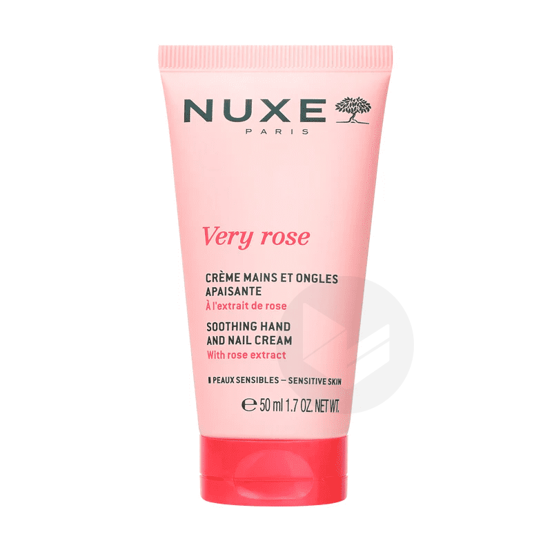 VERY ROSE Crème mains et ongles apaisante 50ml