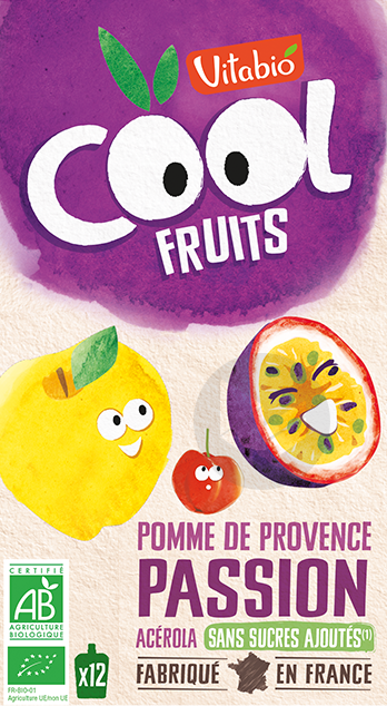 Cool Fruits Pomme Passion 12x90g
