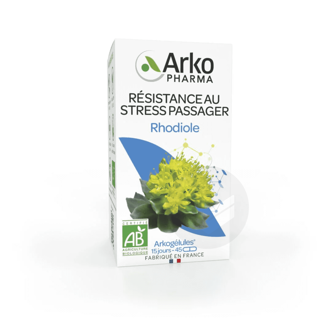 Arkogélules Rhodiole BIO 150 gélules