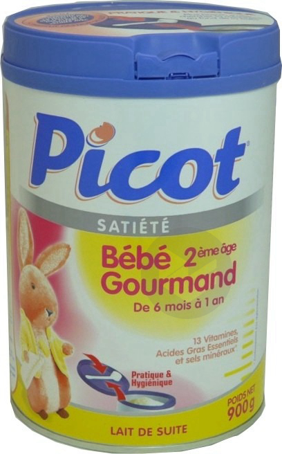 Picot Lait Bebe Gourmand 2eme Age B 900g