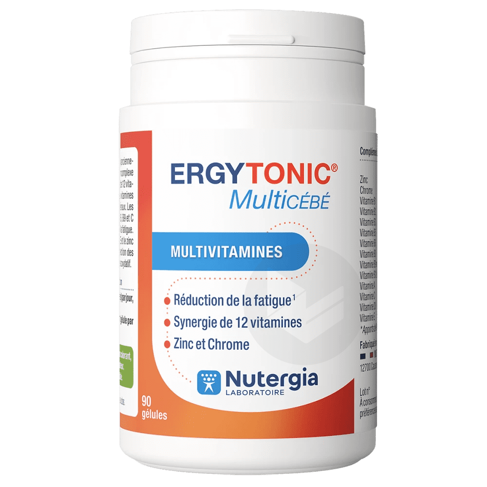 ERGYTONIC MultiCÉBÉ 90 gélules