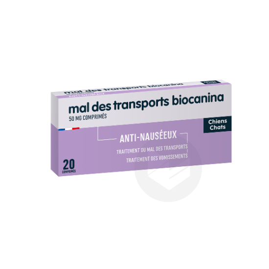 Mal des transports 20 comprimés